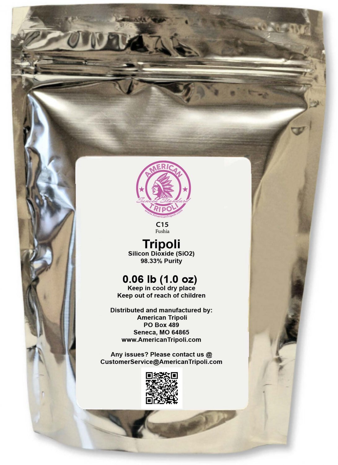 Tripoli C-15 - Silicon Dioxide [SiO2] Pharmaceutical Grade Powder