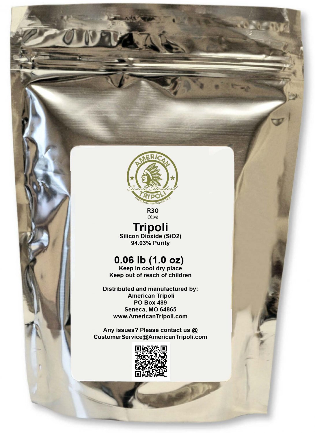 Tripoli R-30 - Silicon Dioxide [SiO2] Pharmaceutical Grade Powder