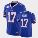 Men's Buffalo Bills 2022 #17 Josh Allen Royal With C Patch Vapor Untouchable Limited Stitched Jersey