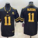 Dallas Cowboys #11 Micah Parsons Black Gold Edition With 1960 Patch Limited Stitched Jersey