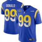 Los Angeles Rams #99 Aaron Donald 2022 Royal Vapor Untouchable Limited Stitched Jersey