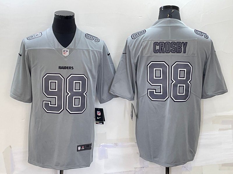 Nike Men's Las Vegas Raiders Maxx Crosby #98 Alternate White Game Jersey