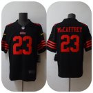 San Francisco 49ers #23 Christian McCaffrey Black Vapor Untouchable Stitched Jersey