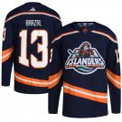 Men's New York Islanders #13 Mathew Barzal Navy Reverse Retro 2.0 Stitched Hockey Jersey