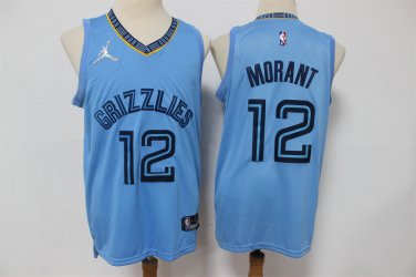 Memphis Grizzlies Ja Morant Autographed Light Blue Jordan Statement Edition  Swingman Jersey Size 48 Beckett BAS QR Stock #218578 - Mill Creek Sports