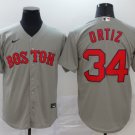 Boston Red Sox #34 David Ortiz Grey New Baseball Jersey