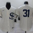 Chicago White Sox #31 Liam Hendriks 2021 Cream Field of Dreams Cool Base Stitched Baseball Jersey