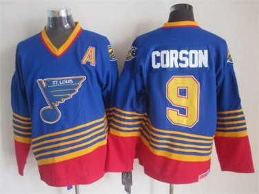 St. Louis Blues Brett Hull Vintage Sewn Name Number Jersey