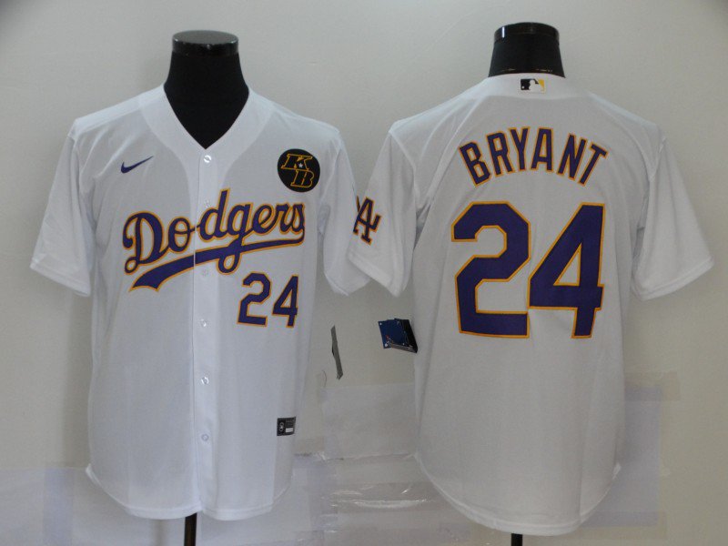 Grey store Kobe Bryant Dodgers Jersey - 2XL