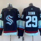 Seattle Kraken #29 Vince Dunn Home Navy Authentic Stitched Hockey Jersey