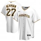 Pittsburgh Pirates #27 Kevin Newman White Cool Base Stitched Baseball Jersey