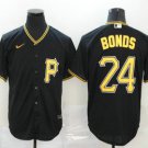 Pittsburgh Pirates #24 Barry Bonds Black Stitched Baseball Jersey