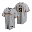 San Francisco Giants #9 Brandon Belt 2020 Baseball Grey Jersey