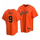 San Francisco Giants #9 Brandon Belt Alternate Orange Jersey