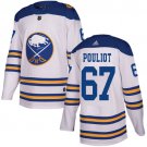 Men's Buffalo Sabres #67 Benoit Pouliot White Authentic Winter Classic Stitched Hockey Jersey
