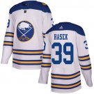 Men's Buffalo Sabres #39 Dominik Hasek White Authentic Winter Classic Stitched Hockey Jersey