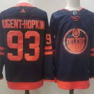 Men's Edmonton Oilers #93 Ryan Nugent Navy Blue 50th Anniversary Stitched Hockey Jersey