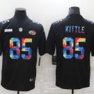 San Francisco 49ers #85 George Kittle Black 2020 Crucial Catch Vapor Untouchable Limited Jersey San Francisco 49ers #85 George Kittle Black 2020 Crucial Catch Vapor Untouchable Limited Jersey