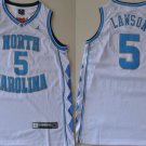 North Carolina Tar Heels #5 Ty Lawson White Swingman Jersey