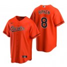 Baltimore Orioles #8 Cal Ripken Jr. Orange Stitched Baseball Jersey