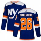 New York Islanders #26 Oliver Wahlstrom Blue Alternate Authentic Stitched Hockey Jersey