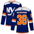 New York Islanders #38 Parker Wotherspoon Blue Alternate Authentic Stitched Hockey Jersey