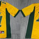 Men's North Dakota State Bison Active Player Custom Yellow Stitched Football Jersey