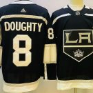 Men's Los Angeles Kings #8 Drew Doughty Black Stitched Hockey Jersey