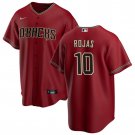 Men's Arizona Diamondbacks #10 Josh Rojas Red Stitched Baseball Jersey