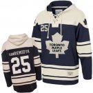 Maple Leafs #25 James Van Riemsdyk Blue Sawyer Hooded Sweatshirt Stitched Jersey