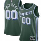 Detroit Pistons Active Player Custom Green 2022/23 City Edition With NO.6 Patch Stitched Jersey