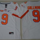 Men's Clemson Tigers #9 Wayne Gallman II White Limited Stitched Jersey