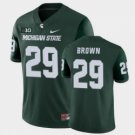 Men Michigan State Spartans #29 Shakur Brown College Football Green Stitched Jersey