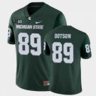 Men Michigan State Spartans #89 Matt Dotson College Football Green Stitched Jersey