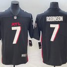 Men's Atlanta Falcons #7 Bijan Robinson Black 2023 Draft Vapor Untouchable Limited Jersey