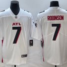 Men's Atlanta Falcons #7 Bijan Robinson White 2023 Draft Vapor Untouchable Limited Jersey