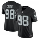 Maxx Crosby Jersey Las Vegas Raiders #98 Black F.U.S.E Stitched
