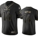 Men's Denver Broncos #14 Courtland Sutton Black Gold Limited Stitched Football Jersey