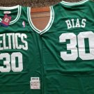 Men's Boston Celtics #30 Len Bias Green Swingman Throwback Basketball Jersey