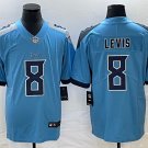 Men's Tennessee Titans #8 Will Levis Blue Vapor Untouchable Stitched Football Jersey