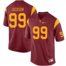 Men's USC Trojans #99 Drake Jackson Red College Football Jersey
