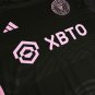 Inter Miami CF #10 Lionel Messi Black 2024-25 Away Soccer Jersey