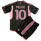 Youth's Inter Miami CF #10 Lionel Messi 2023 La Noche Black Soccer Jersey