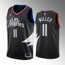 Los Angeles Clippers #11 Jordan Miller Black 2023 Draft Statement Edition Stitched Basketball Jersey