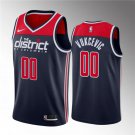 Men's Washington Wizards #00 Tristan Vukcevic Navy 2023 Draft Statement Edition Stitched Jersey