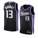 Men's Sacramento Kings #13 Keegan Murray Black 2023/24 Icon Edition Swingman Stitched Jersey