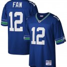 Men's Seattle Seahawks #12 Fan Royal Mitchell & Ness Stitched Football Jersey