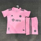 Men's Inter Miami CF Blank Pink Soccer Jersey Suit