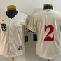 Texas Rangers #2 Marcus Semien Cream 2023 City Connect Replica Player Stitched Baseball Jersey