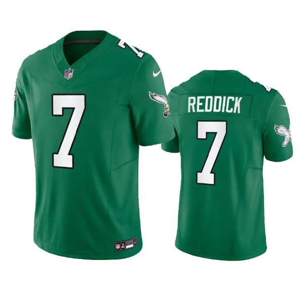 Philadelphia Eagles #7 Haason Reddick Green 2023 F.U.S.E. Vapor ...